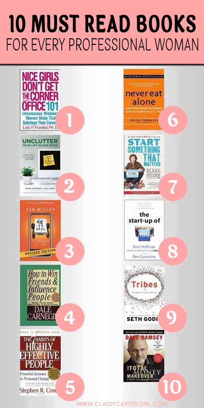 10 Best Business Books for Women - Best Books for Career Advice