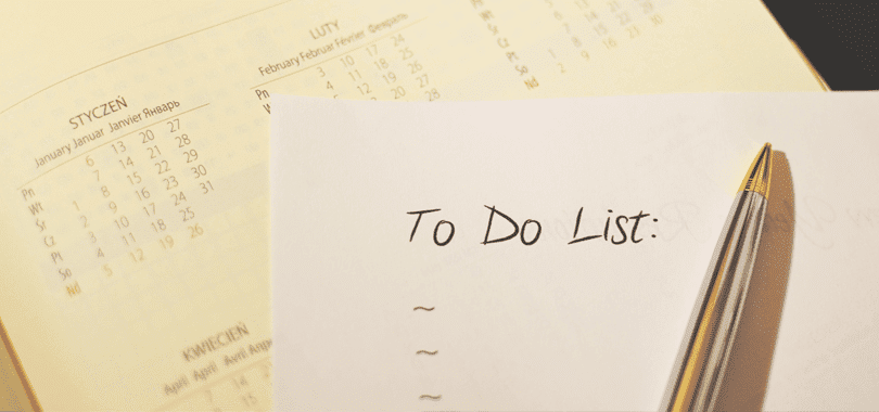 job interview to do list