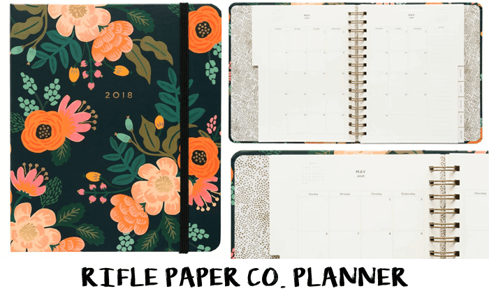 Rifle Paper Co Planner