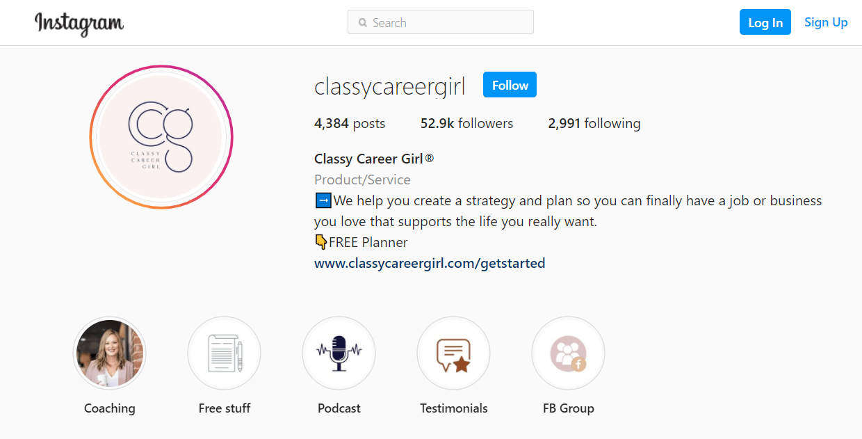 Classy Career Girl Instagram 